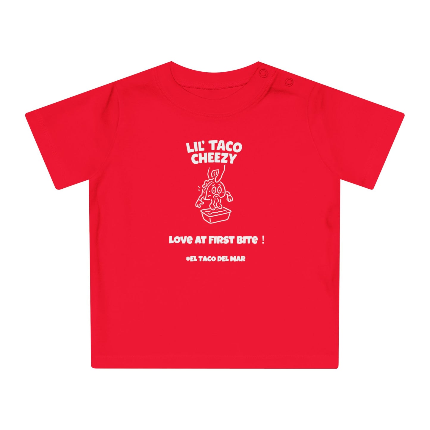 Baby T-Shirt — Cute Taco Cheesy Graphic Infant Tee