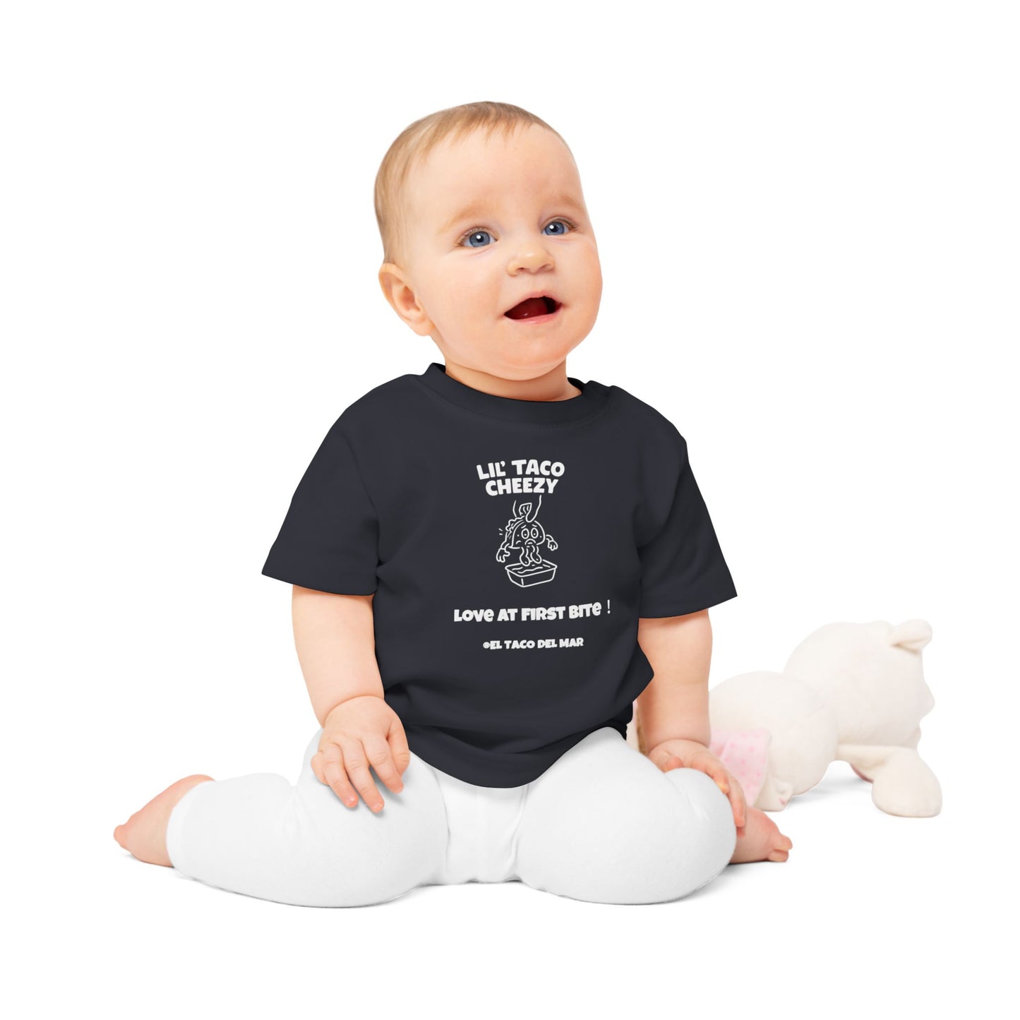 Baby T-Shirt — Cute Taco Cheesy Graphic Infant Tee