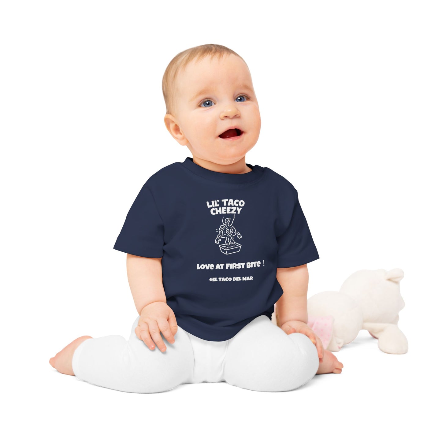 Baby T-Shirt — Cute Taco Cheesy Graphic Infant Tee