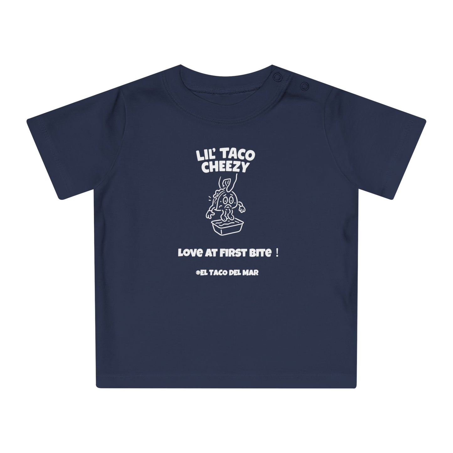 Baby T-Shirt — Cute Taco Cheesy Graphic Infant Tee