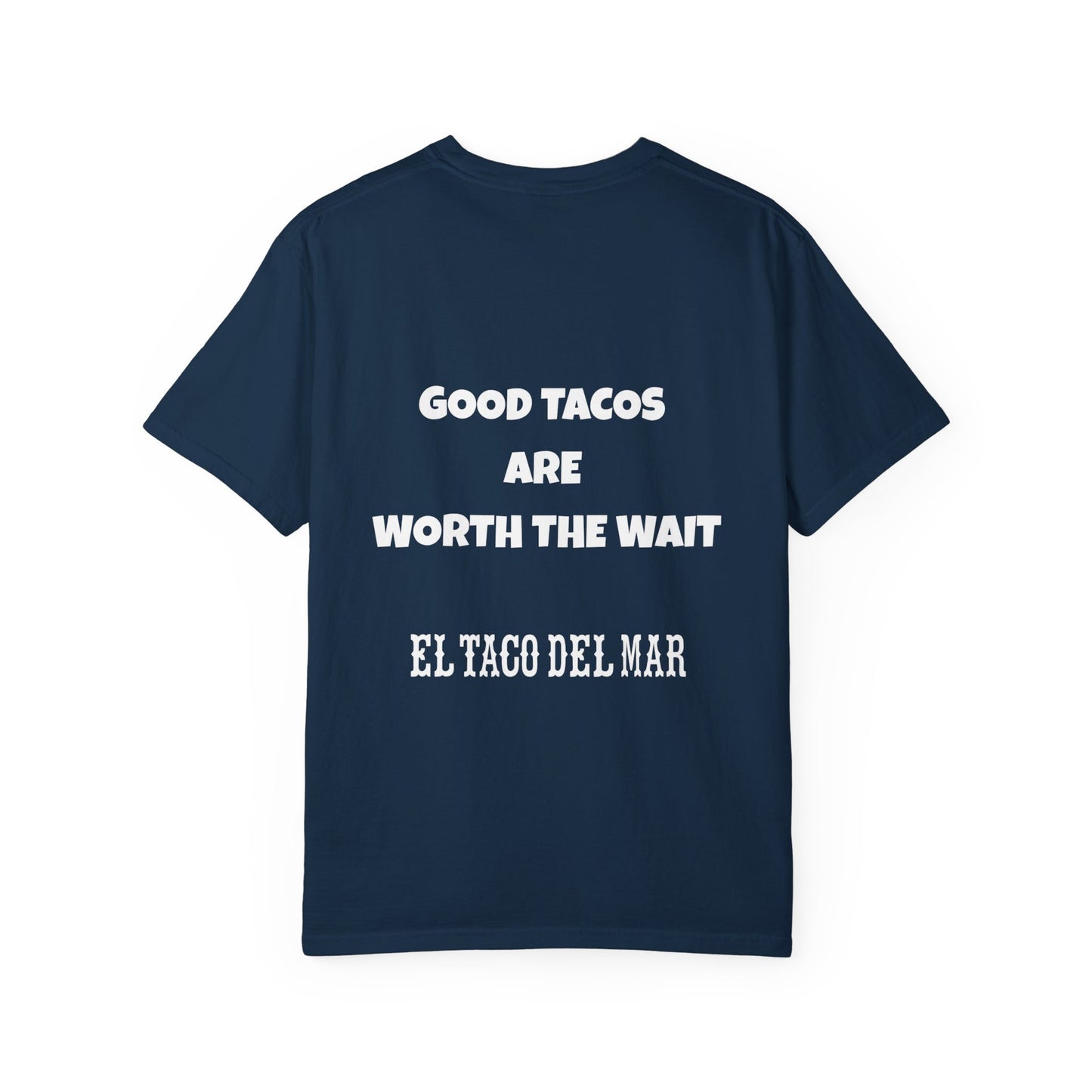 T-Shirt — Minimal White Garment-Dyed Tee