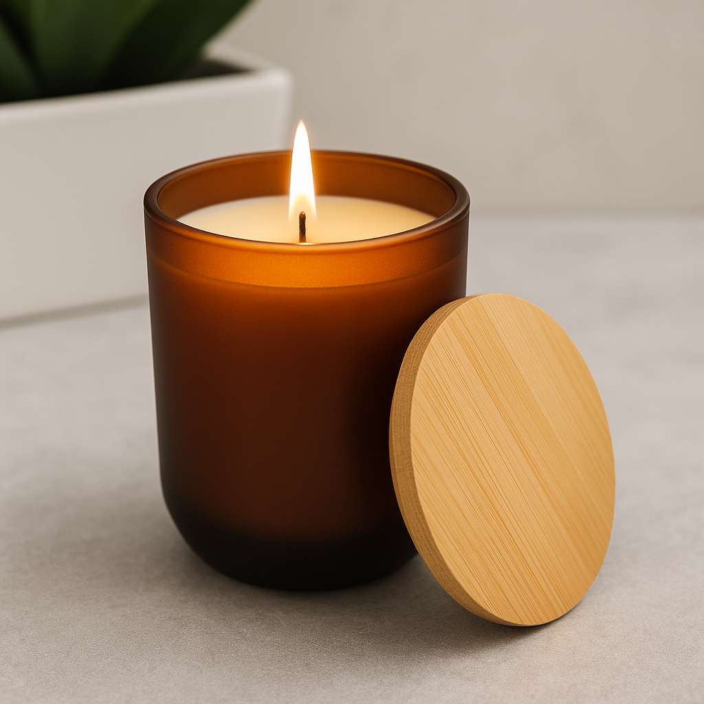 Engraved 14oz Scented Soy Candle — "El Taco Del Mar" Rustic Beach Vibe