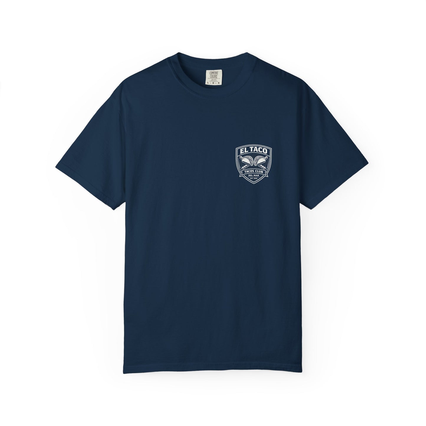 T-Shirt — Minimal White Garment-Dyed Tee