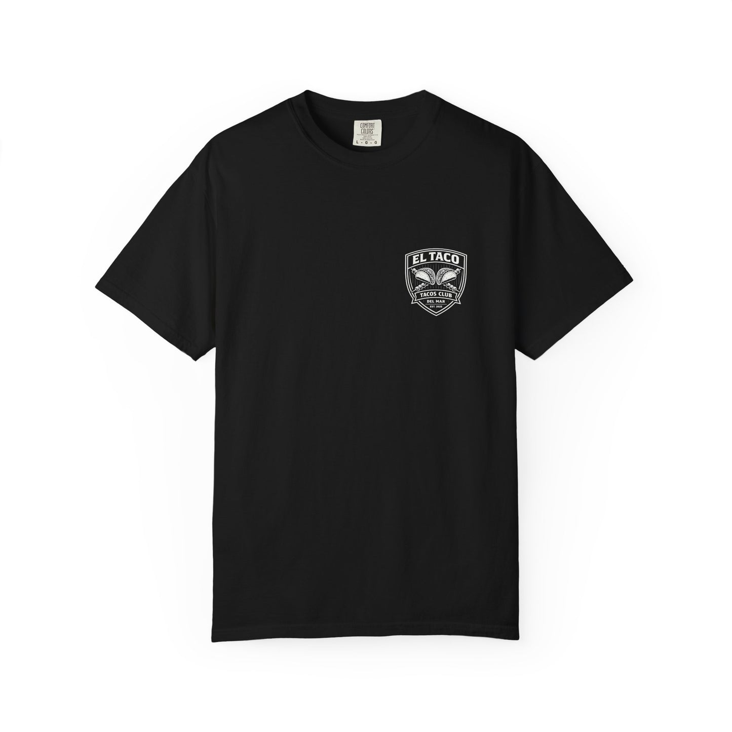 T-Shirt — Minimal White Garment-Dyed Tee