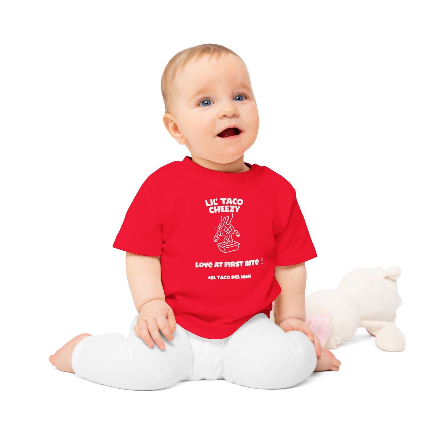 Baby T-Shirt — Cute Taco Cheesy Graphic Infant Tee