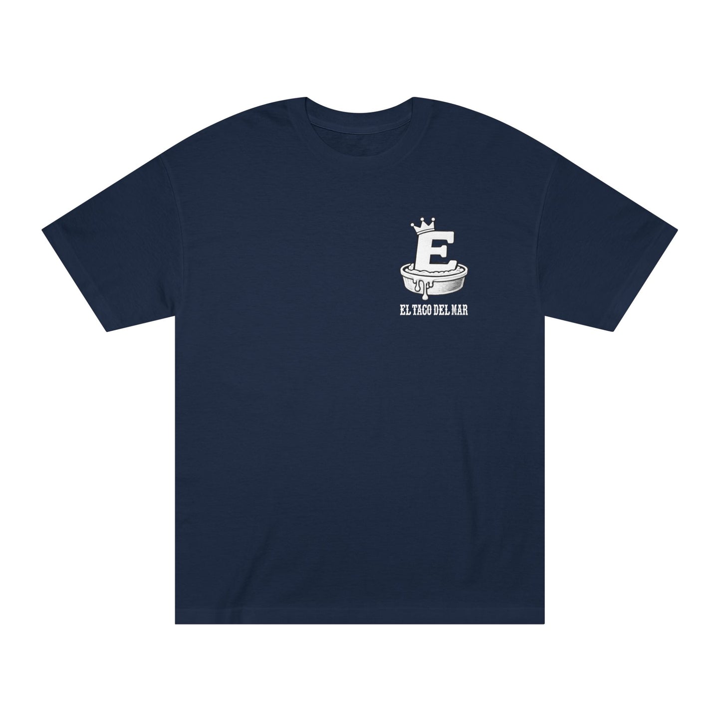E Skate Crown Tee — 'E' Logo Skateboard Graphic Shirt